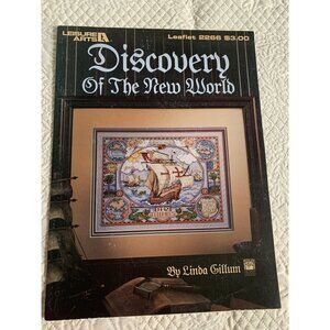 Leisure Arts Discovery of the New World Cross Stitch Leaflet Pattern Book 2266